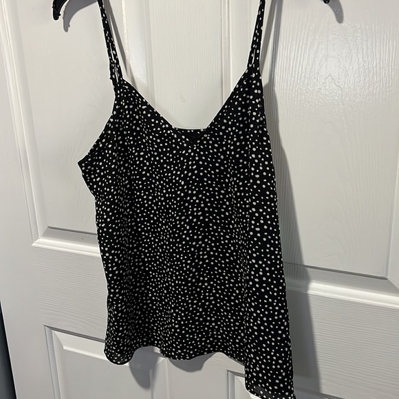 Abound Polka Dot Tank Top Blouse...MSRP $20 - Picture 2 of 4